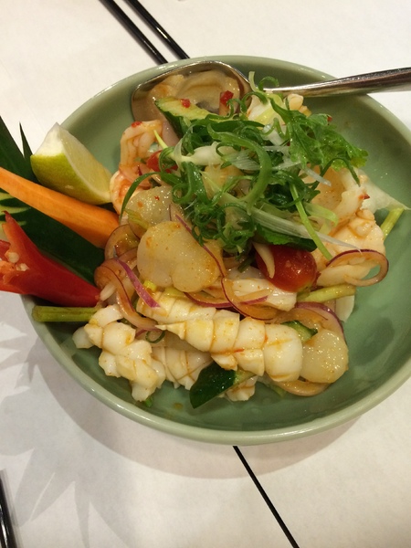 晶湯匙泰式主題餐廳(台北南港店)：CITILINK中的泰式美食