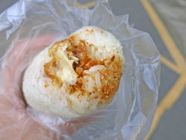 【桃園美食】大業路早餐飯糰-誰說飯糰一定要是鹹的?