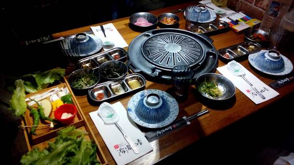 滋滋咕嚕 쩝쩝꿀꺽 韓式烤肉專門店:【台北大安.燒肉 】滋滋咕嚕韓式烤肉專門店 ☆ 必點護心肉豬肉拼盤