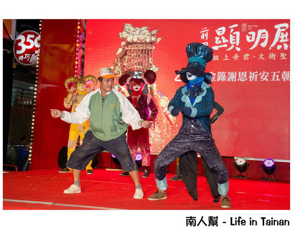 台南前甲顯明殿乙未年建醮文化祭：【建醮活動】廟口熱鬧開幕~~前甲顯明殿建醮文化祭