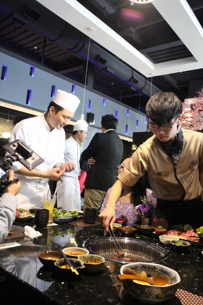 炙京燒極上燒肉:大直明水路美食『炙京燒極上燒肉』和牛/燒烤/桌邊服務