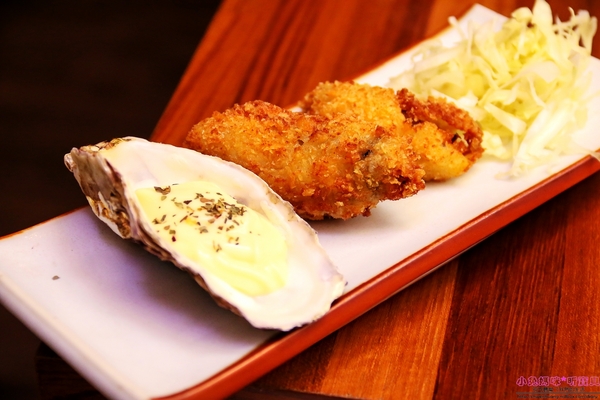 極串揚 酒場：【板橋居酒屋】☼極串揚 酒場☼來自名古屋的串炸,酥脆的外皮,不同一般的炸物,非嚐不可!下班放鬆的好去處~♥♥