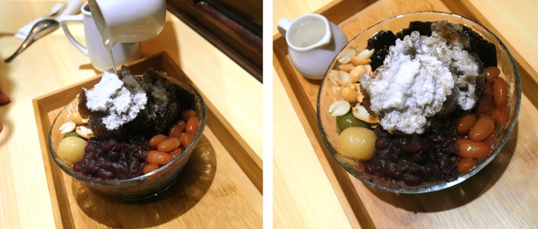 波屋 BORU BORU:〖台中│美食〗波屋 BORU BORU ❤ 夏日也有雪人出沒!!超療癒雪人刨冰,還有DIY炭烤糰子、日式蕨餅、牽絲起司球及香甜紫米紅豆湯!!