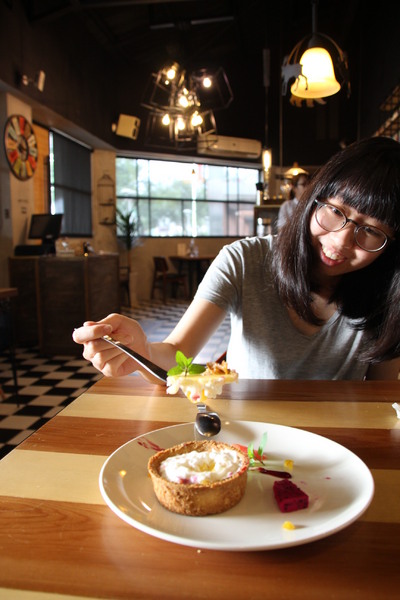 Dacci 打趣法式廚房：【台南】Dacci打趣法式廚房，絕美法式早午餐！硬脆鹹派＆甜點塔都好吃！