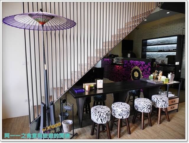 Purple宇治抹茶專賣:台中綠園道 PURPLE抹茶沙龍 時尚貴婦下午茶~鹹的抹茶料理一樣讚