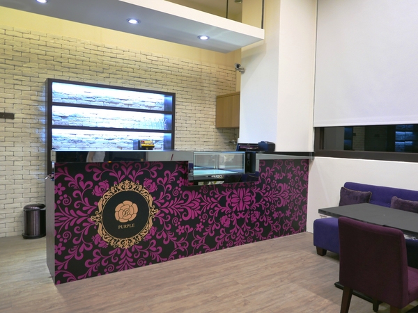 PURPLE Matcha Salon：1041020[官本金文愛台灣]台中市西區THE ONE草悟道誠品綠園道商圈PURPLE Matcha Salon台中第四家正宗抹茶店開張抹茶控尖叫吧