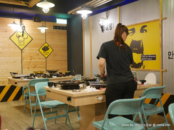 OMAYA春川炒雞(台中公益店)：【食記】台中OMAYA春川炒雞-台中公益店@西區公益公園 : 數大就是美？!沒有乳溝起司的釜山巨無霸海鮮盆