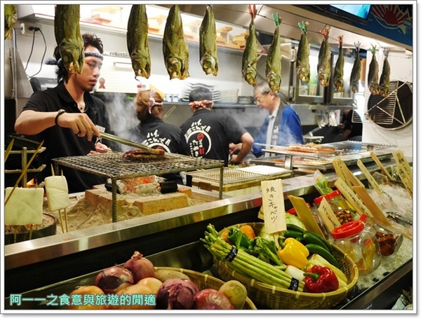 狸爐端燒 日式料理：捷運中山站必吃美食 狸爐端燒居酒屋～林森八條通日式居酒屋，開啟任意門一秒到日本