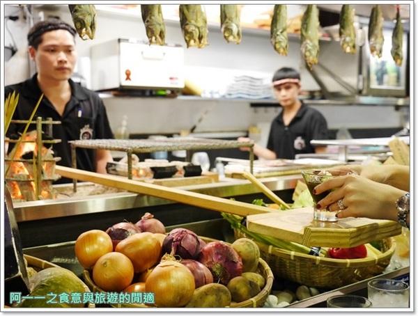 狸爐端燒 日式料理：捷運中山站必吃美食 狸爐端燒居酒屋～林森八條通日式居酒屋，開啟任意門一秒到日本