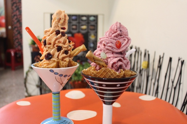 夢森林鮮果冰淇淋：[台南]健康好吃 現打水果冰淇淋 夢森林鮮果冰淇淋