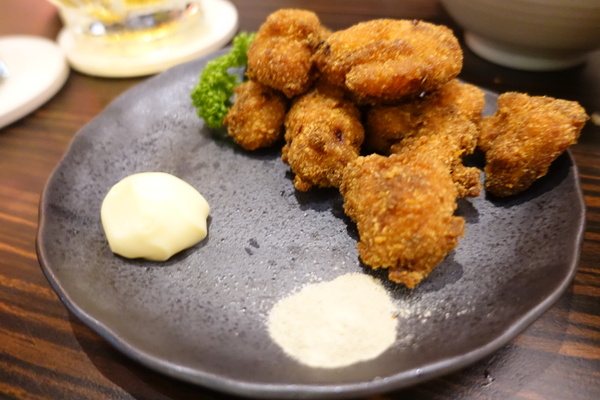 極 串揚酒場：(胖樺食記)新北板橋極 串揚酒場。遠渡重洋來的道地經典改良炸串。