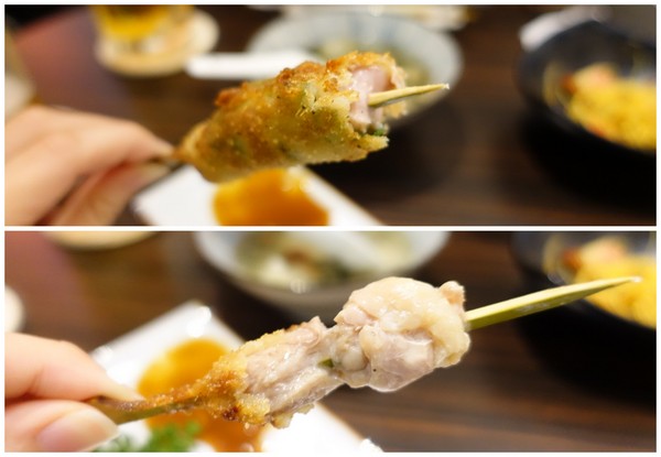 極 串揚酒場：(胖樺食記)新北板橋極 串揚酒場。遠渡重洋來的道地經典改良炸串。