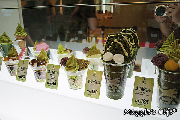 TSUJIRI辻利茶舖(微風信義店)：台北下午茶。微風信義【TSUJIRI辻利茶舖信義微風店】◆日本抹茶霜淇淋。抹茶聖代。日本甜品。抹茶甜品
