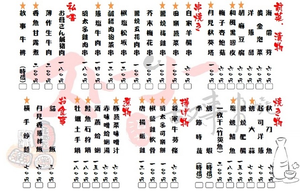 故事 ストーリー串燒 酒場：※口碑券『嚐』台中||西區-故事 ストーリー串燒 酒場-美食為主，故事為輔！