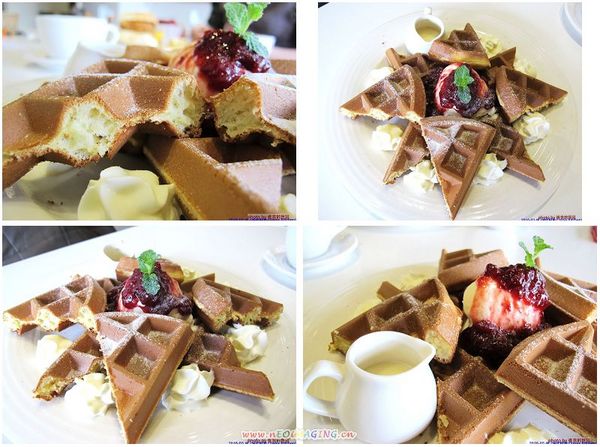 Curry+ Kitchen 誠欣廚房:(台南。安平區美食)『誠欣廚房 Curry+ Kitchen 』運河旁的 寵物友善餐廳。平價美味大份量的早午餐。鬆餅酥脆可口。自製果醬甜如蜜,看得到整顆草莓呢!