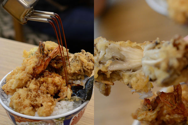 【台北日式】【北捷台北車站】金子半之助-想吃要趁早來，日本第一天丼排隊名店隆重登台!!．江戶前天丼/上天丼/天丼/微風美食