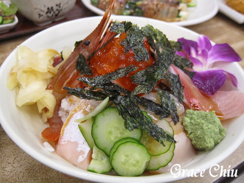 上乘生魚片蓋飯 台北城老舖 美觀園 西門町日本料理 台北老店