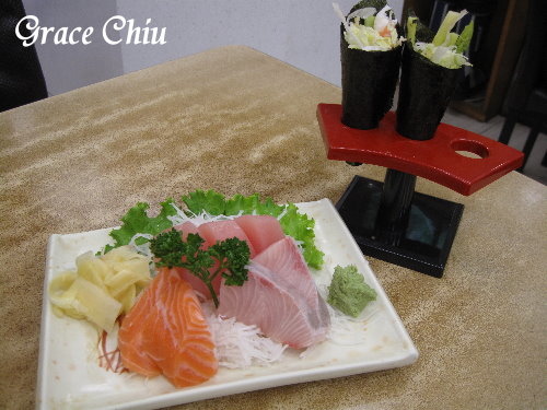 綜合生魚片 手卷 美觀園 台北城老舖 西門町日本料理 台北老店