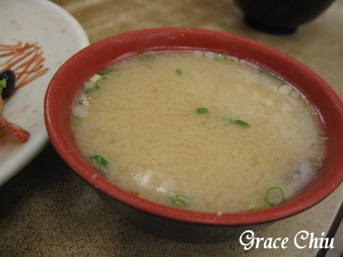 味噌湯 台北城老舖 美觀園 西門町日本料理 台北老店