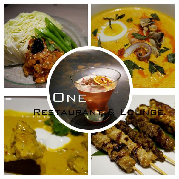 One Restaurant & Lounge：[忠孝復興] One Restaurant & Lounge :精緻質感東南亞料理 vs 風味調酒