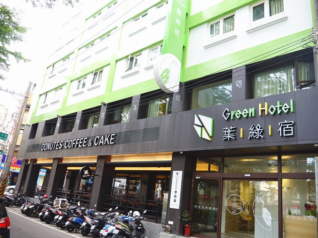 │宿。台中│綠生活的美好「葉綠宿Green Hotel」距逢甲夜市5分鐘腳程
