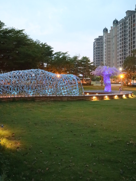 聚竹蚵地景藝術:【高雄旅遊】讓愛與祝福