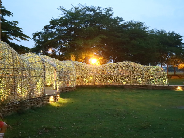 聚竹蚵地景藝術:【高雄旅遊】讓愛與祝福