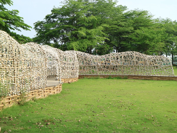 聚竹蚵地景藝術:【高雄旅遊】讓愛與祝福