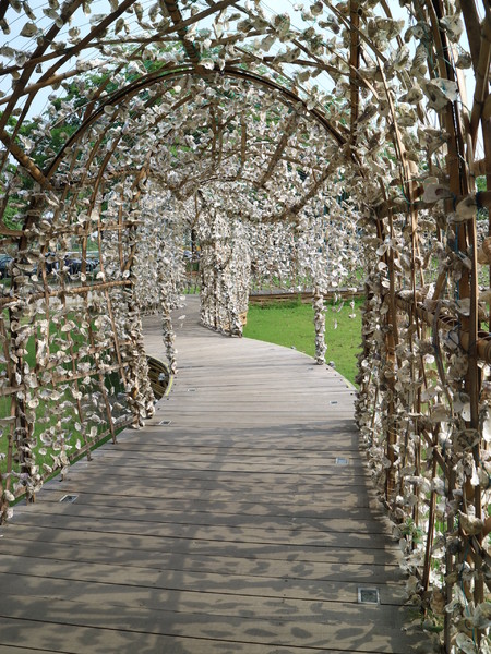 聚竹蚵地景藝術:【高雄旅遊】讓愛與祝福