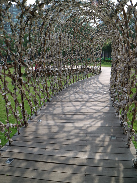 聚竹蚵地景藝術:【高雄旅遊】讓愛與祝福