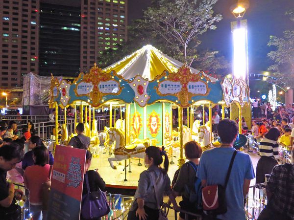 【板橋旅遊】2015新北市歡樂耶誕城-聖誕點燈