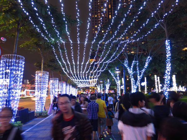 【板橋旅遊】2015新北市歡樂耶誕城-聖誕點燈