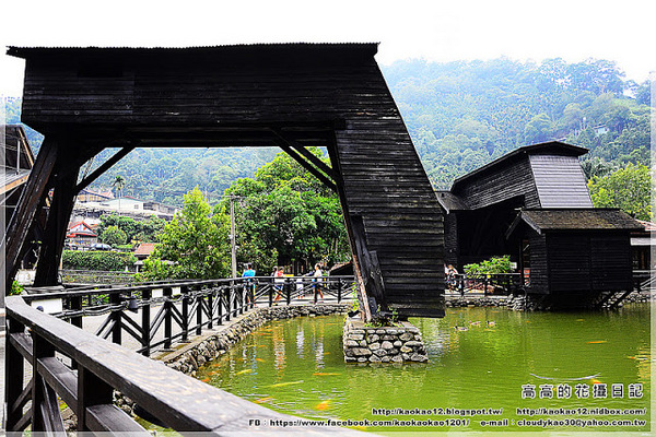 車埕木業館:【南投】水里鄉。車埕木業展示館 & 貯木池與天車
