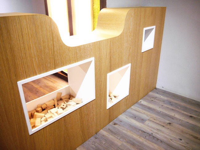 │台北。松山│123FUN親子聚會空間。高質感全原木打造遊戲王國