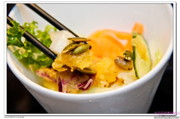 赤崁璽樓：【美食♥台南】☼ 赤崁璽樓（原禪食.素食）☼中西式無菜單桌菜料理、法式藍帶排/素食也能很美味！♥♥