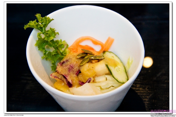 赤崁璽樓：【美食♥台南】☼ 赤崁璽樓（原禪食.素食）☼中西式無菜單桌菜料理、法式藍帶排/素食也能很美味！♥♥