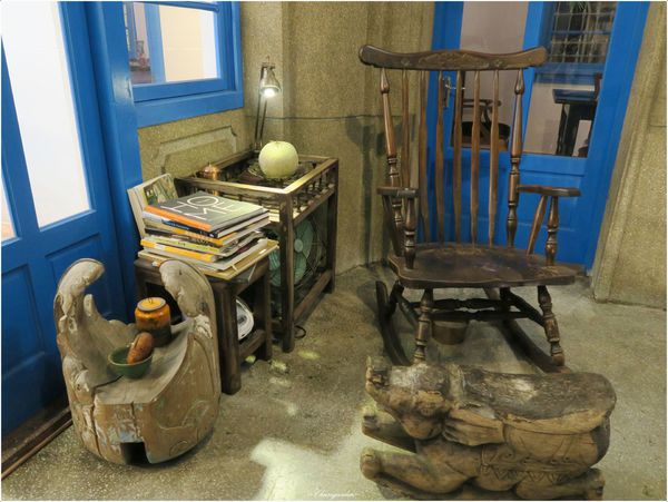 赤崁璽樓:台南 赤崁璽樓 (原 襌&食時尚異國蔬食料理餐廳)~老房子裡的環保餐館