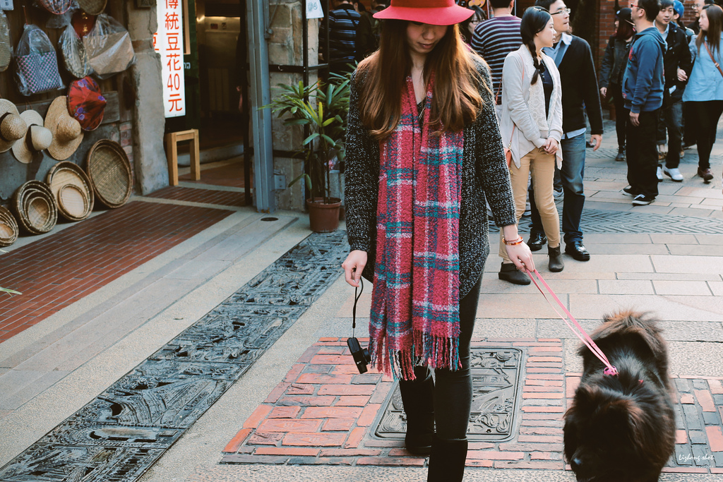 三峽老街的午後