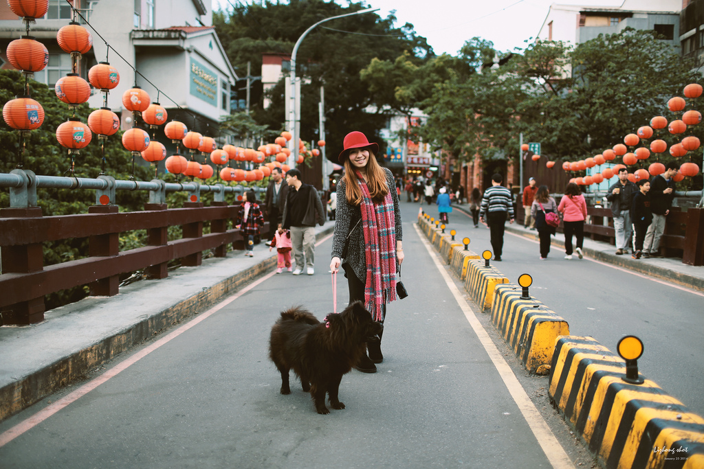 三峽老街的午後