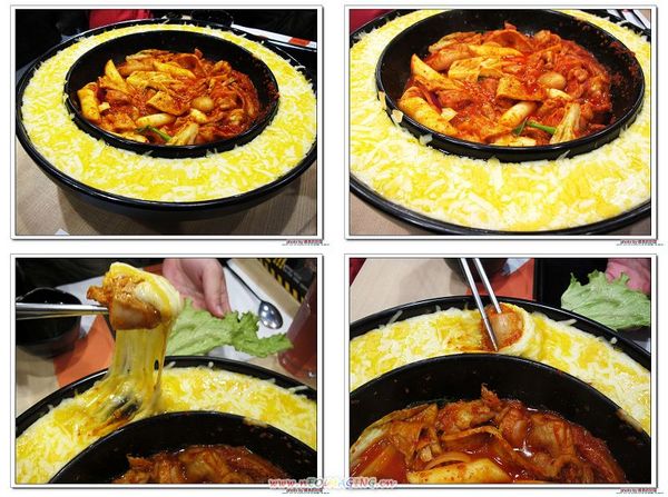 OMAYA春川炒雞(嘉義店)：(嘉義。美食) OMAYA春川炒雞(嘉義店)---韓國道地美食。韓劇獨有菜色。李光洙愛情鍋＿雙倍起士牽絲秀＿起士愛好者的最愛！