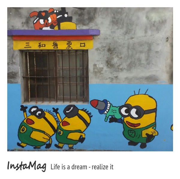 天和宮西瓜彩繪村:【彰化景點】天和宮西瓜彩繪村