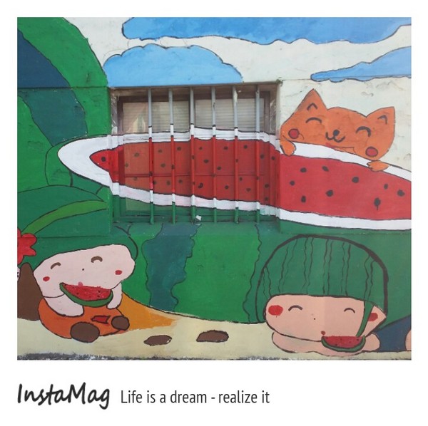 天和宮西瓜彩繪村:【彰化景點】天和宮西瓜彩繪村