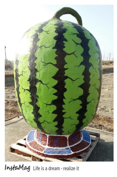 天和宮西瓜彩繪村:【彰化景點】天和宮西瓜彩繪村