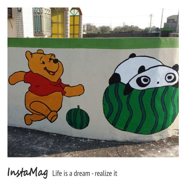 天和宮西瓜彩繪村:【彰化景點】天和宮西瓜彩繪村