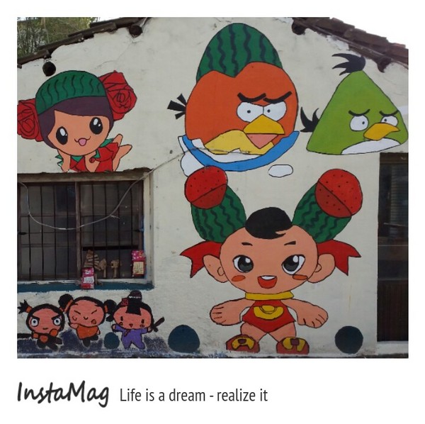 天和宮西瓜彩繪村:【彰化景點】天和宮西瓜彩繪村