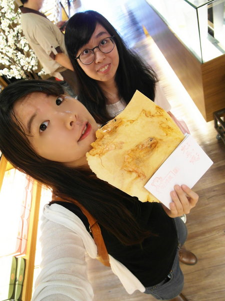 御鮮屋:【台南】御鮮屋──全台首間!漢朝皇帝御用點心『大手燒』在安平出現啦!