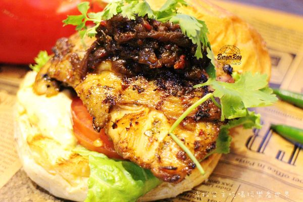 Burger Ray(士林店):士林就能吃到東區排隊人氣店『Burger Ray』個性漢堡/薯條/飲料喝到飽