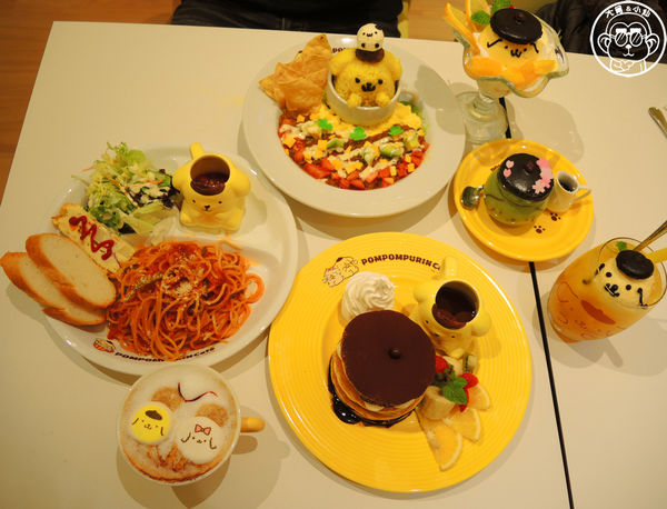 布丁狗餐廳pompompurin cafe:呷飽祙【台北信義・布丁狗餐廳pompompurin cafe】全台首間布丁狗主題餐廳