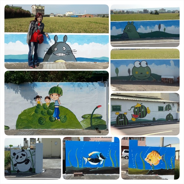 沙鹿福田社區彩繪村：【台中景點】沙鹿福田社區彩繪村