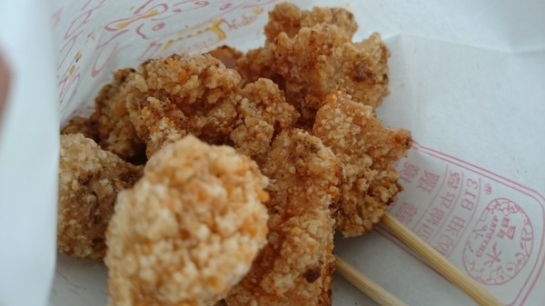 阿尼雞無骨鹹酥雞。Any Chicken(圓山花博1店)：阿尼雞無骨鹹酥雞